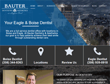 Tablet Screenshot of bauterdds.com